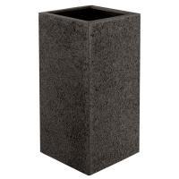 Кашпо Struttura High cube dark brown, 40х40хH80см