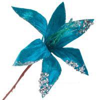 Цветок искусственный "Пуансеттия", 29 см