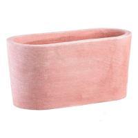 Кашпо Terra Cotta Moderne Casetta Semiovale, 61х28,1хН31см