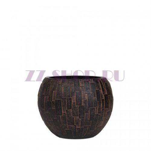 Кашпо Capi Nature Vase Ball Stone Rust