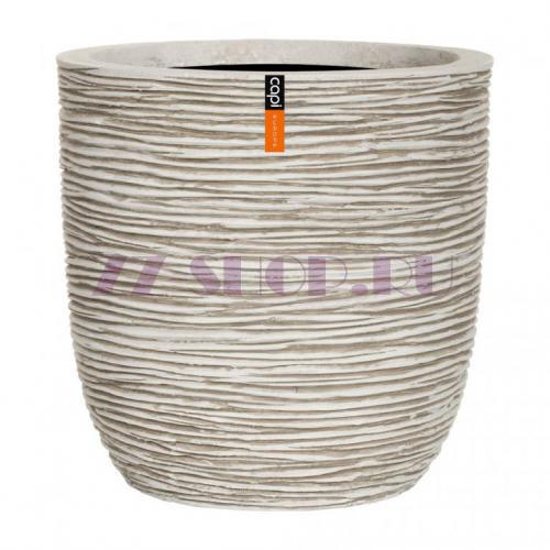 Кашпо Capi Nature Egg Planter Rib Ivory