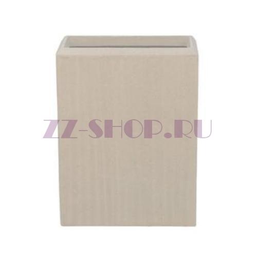 Кашпо Nieuwkoop Polystone Rectangle, цвет натуральный