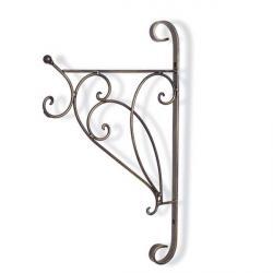 Крюк настенный для кашпо, цвет Бронза