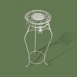 Круглая на высоких изогнутых ножках с рисунком, цвет Белый